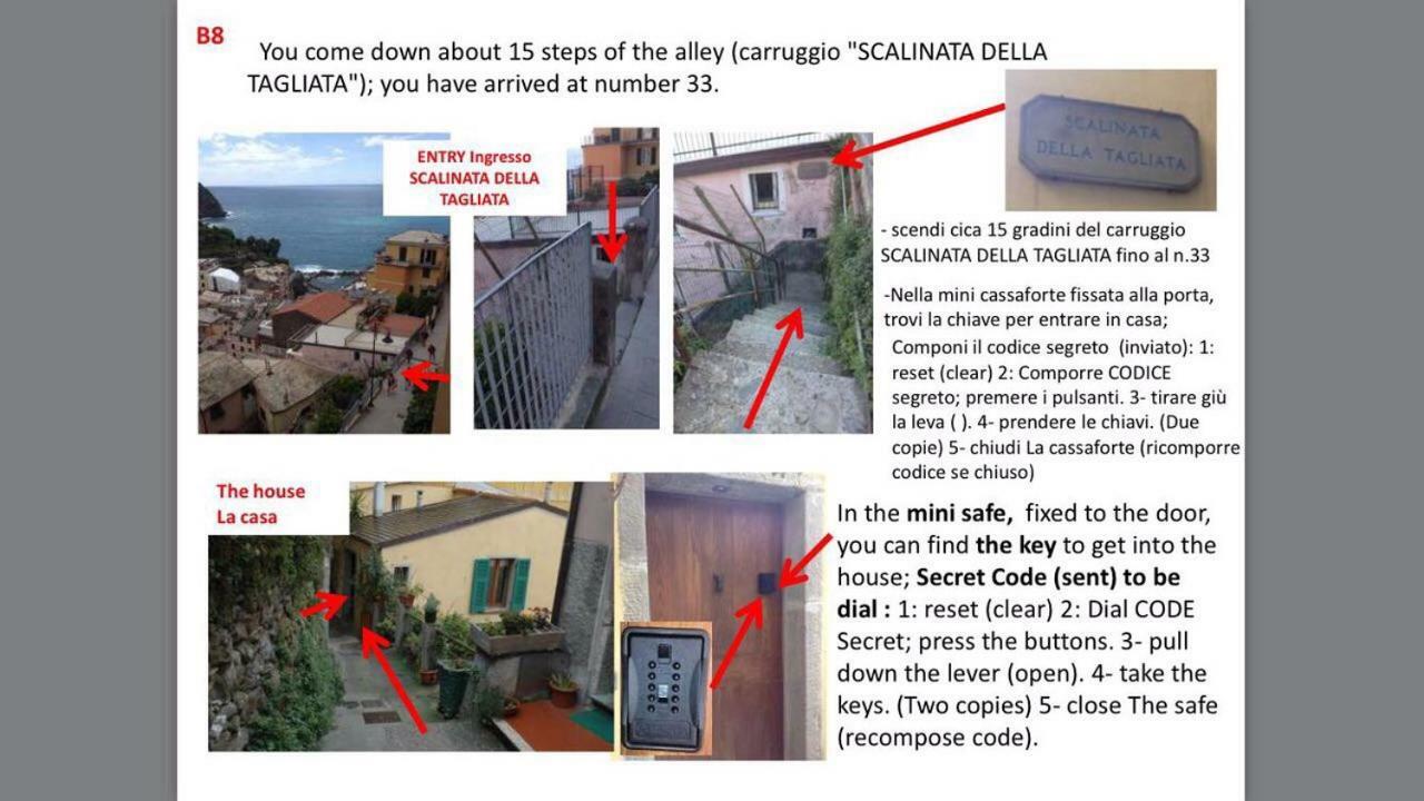 Appartamento Chic Riomaggiore 5 Terre 外观 照片