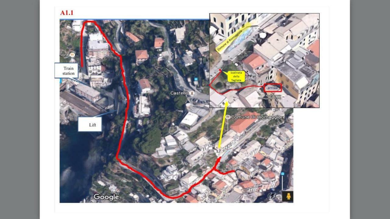 Appartamento Chic Riomaggiore 5 Terre 外观 照片